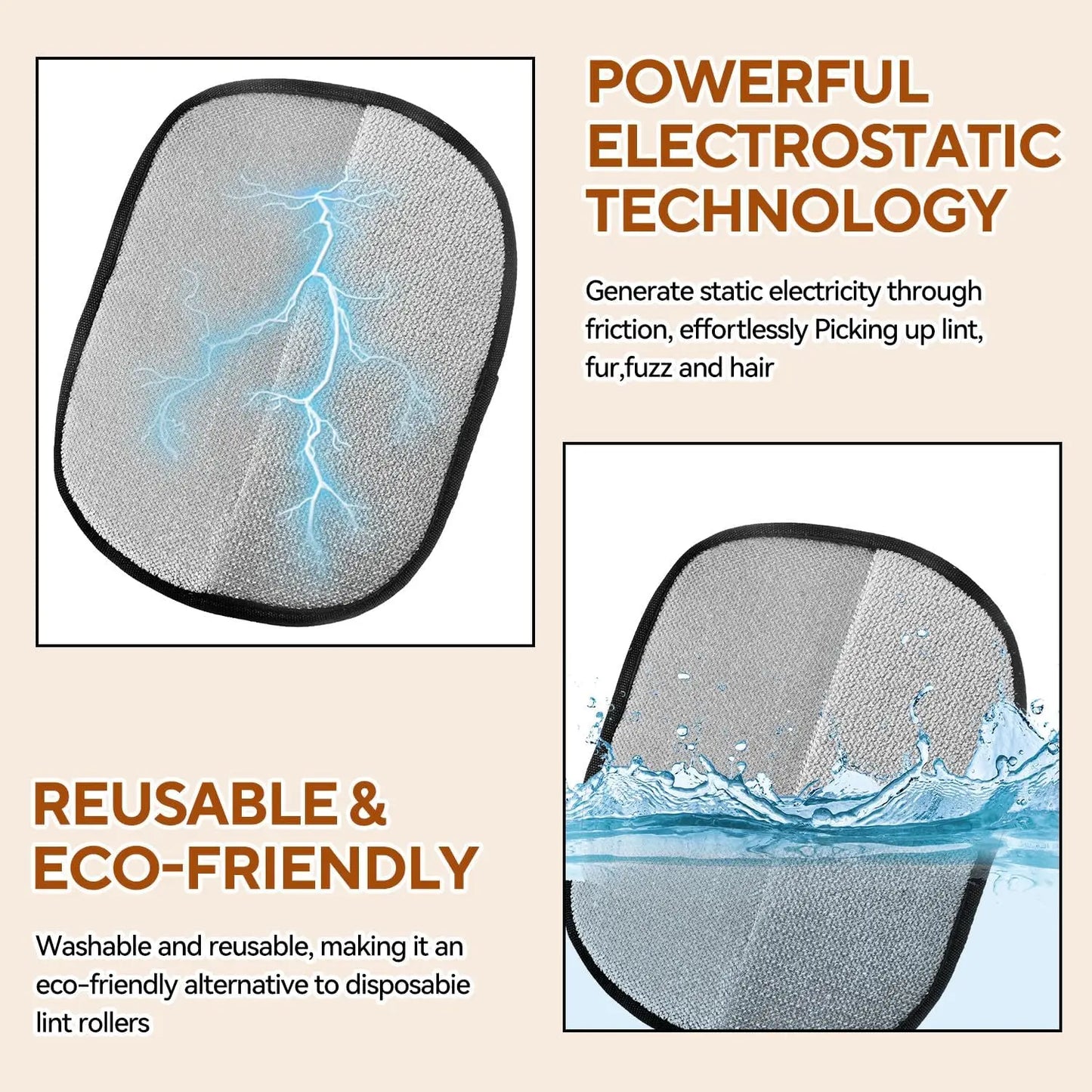 Pet Hair & Lint Removal